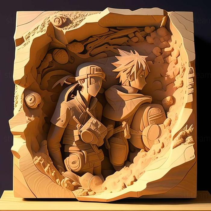3D model Movies FROM NARUTO (STL)